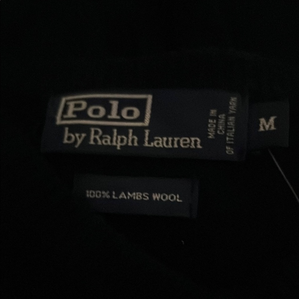 Polo by Ralph Lauren V-Neck Sweater - Black